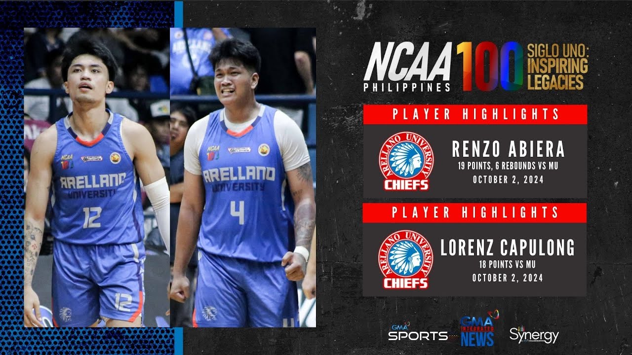 Player Highlights - Abiera, Capulong vs Mapúa | NCAA Season 100