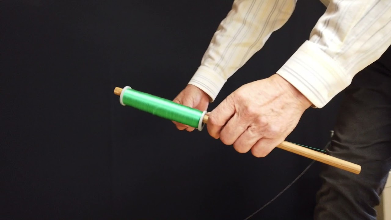 桂より　糸作りー５