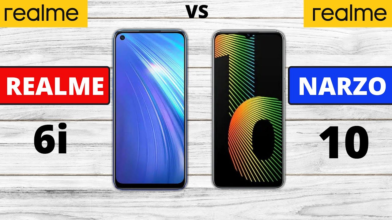Realme 6i vs Narzo 10 – Full Comparison –Specifications-Performance-camera-Battery-Pros and Cons