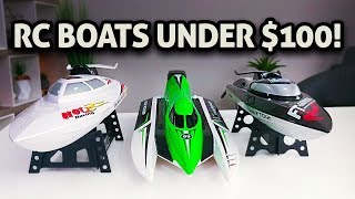 3 RC Boats Under $100!!