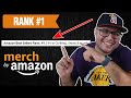 Rank #1 For Your Merch By Amazon Design - (SEO, Best Practices & Upload Design)