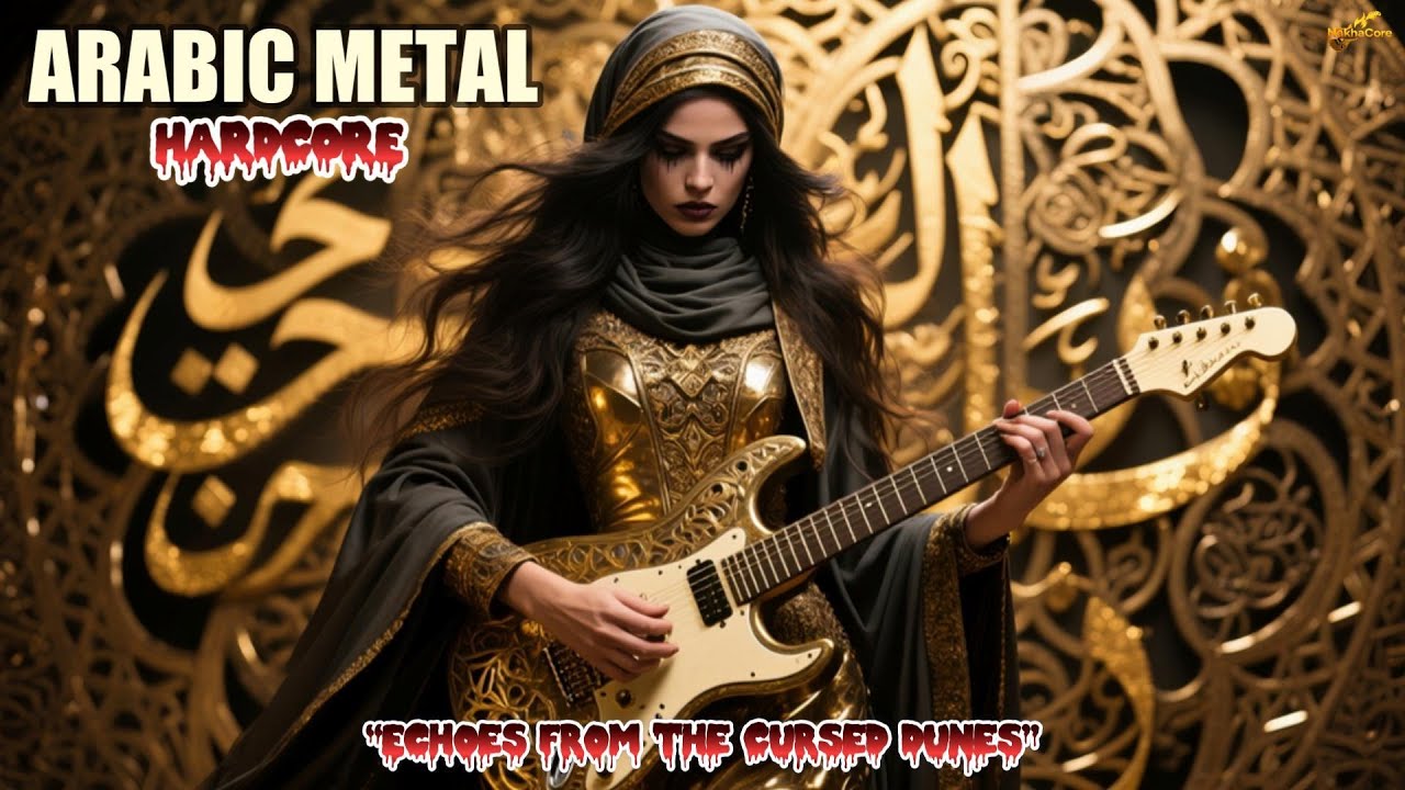 Arabic Metal Hardcore Soundscape | Echoes from the Cursed Dunes (Instrumental Warfare)
