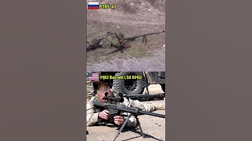 🇷🇺 PTRS-41 vs. M82 Barrett 🇺🇸 – Which Anti-Materiel Rifle Reigns Supreme? #shorts #military #war