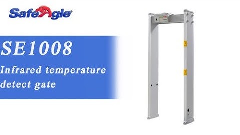 Safeagle SE1008 Infrared temperature detect gate with two sensors