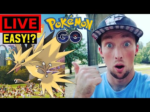 live stream pokemon go Pokemon Go Zapdos Super Close and Easy to Catch!?