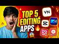Top 5 Best Video Editing Apps 2026 🔥 (Free + No Watermark)