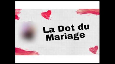 LA DOT DE MARIAGE NADER ABOU ANAS