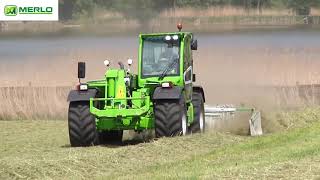 MERLO MULTIFARMER MF40.7 CS  два в одном. Телескопический погрузчик и трактор. Полевые работы.