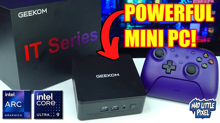 The NEW Geekom IT15 Ultra Core 9 Intel Arc Mini PC Is A Gaming BEAST!