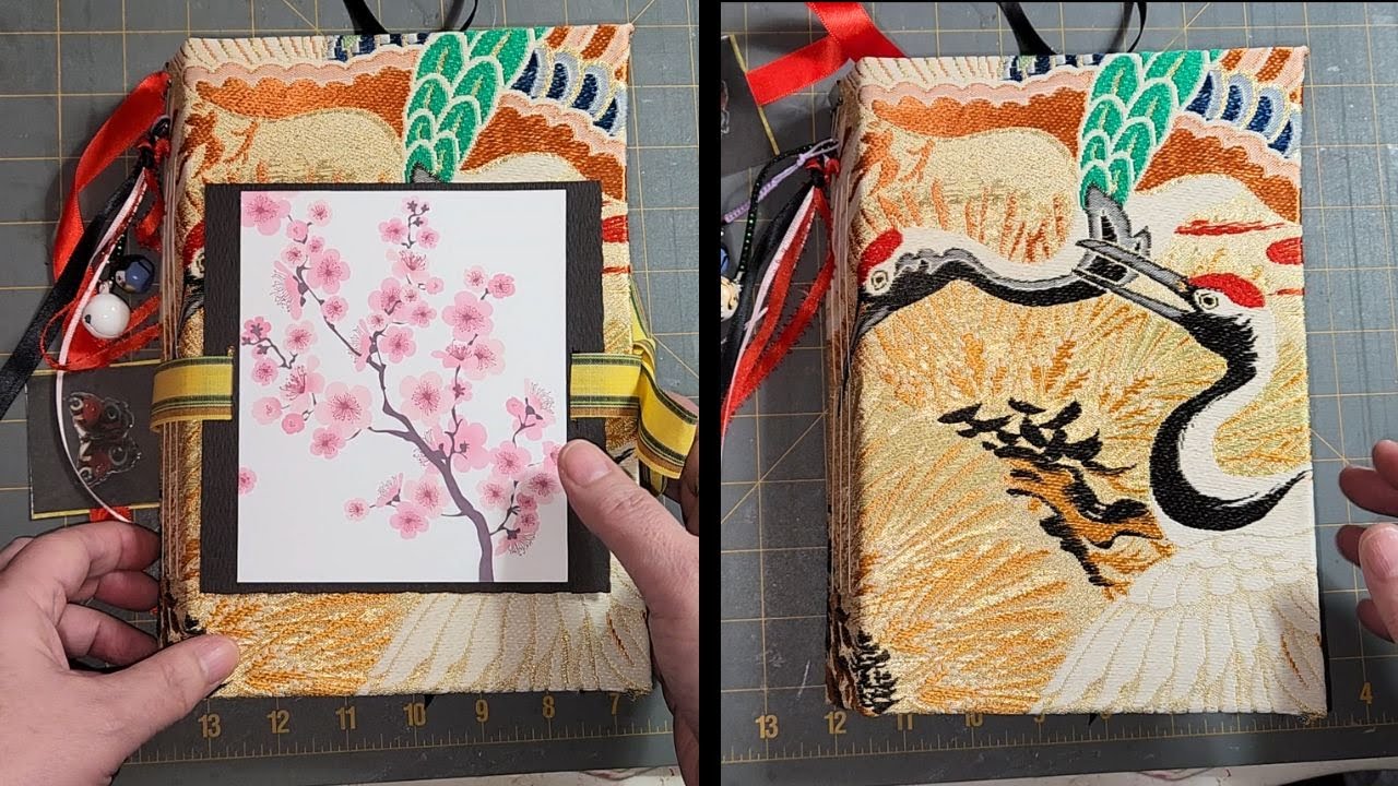 Japanese Theme Journal - Flip Through - YouTube