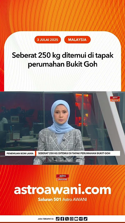 Seberat 250 kg ditemui di tapak perumahan Bukit Goh