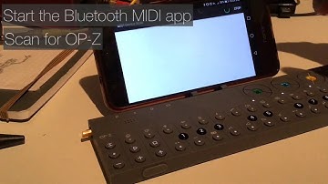 Android phone as OP-Z display