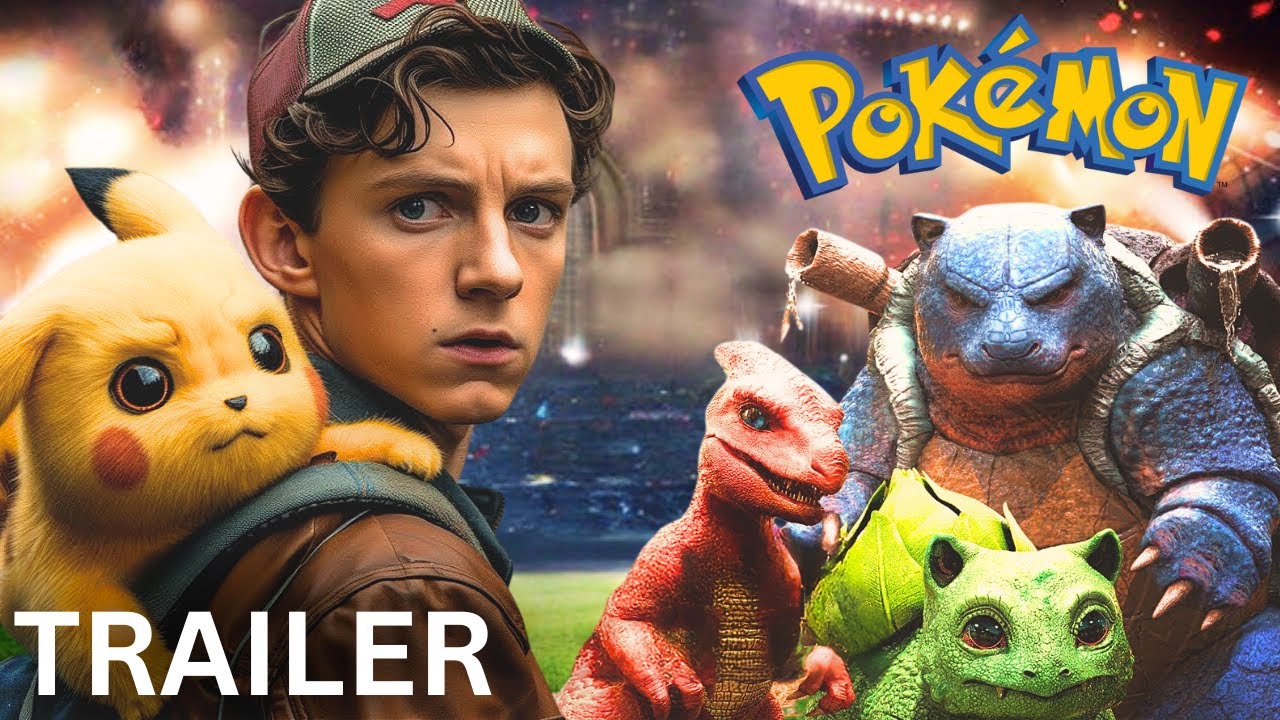 Pokemon: Live Action Movie – Trailer (2024) Tom Holland - YouTube