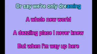 A Whole New World Karaoke