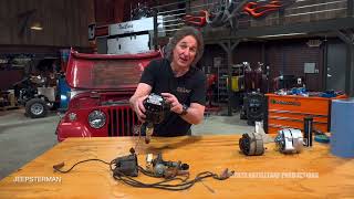 Stacey David Gearz TV: '67 Jeepster HEI Distributor Upgrade & Installation