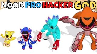 NOOB vs PRO vs HACKER vs GOD in Merge Super Monster Fight