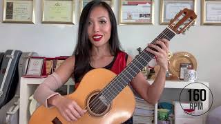 How to practice fast scale | Classical Guitar Tutorial by Thu Le