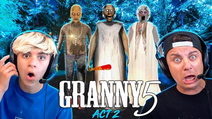 Granny 3 Characters Caught on Camera in Slendrina Freakish Friends