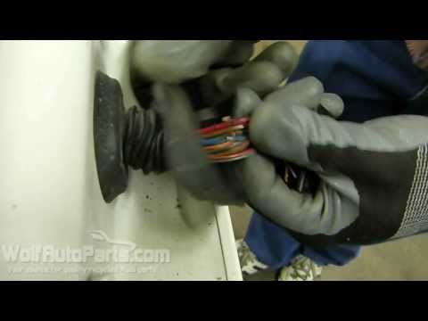 How to Remove the Door Wire Harness - B6/B7 Audi A4 2002-2008 (Wolf Auto Parts)