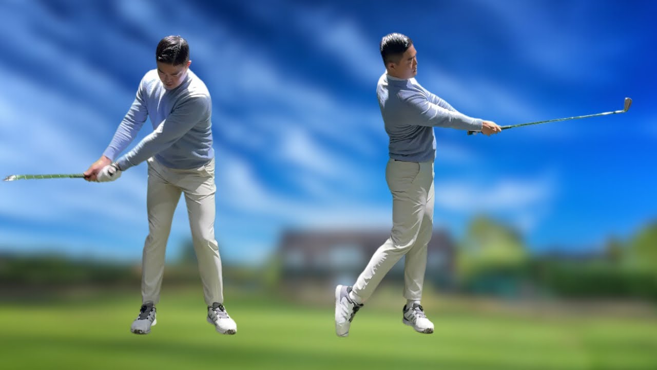 [골프레슨] 초보자, 입문자라면 이렇게 하프스윙 연습하세요(기본기)