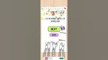 Brain test Level 283 | walkthrough solutions | link in the description