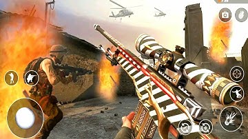 Gun Games FPS Strike Missions- Commando Shooting - Android Gameplay #2