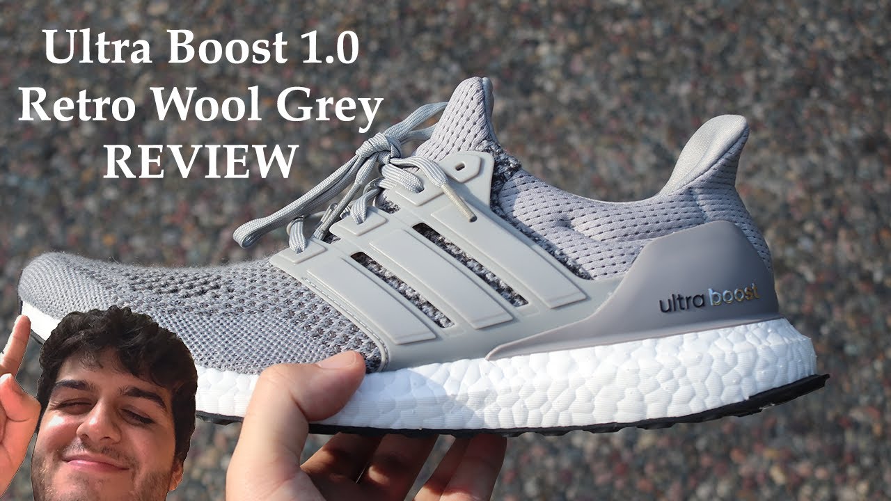 Frustrating short Coalescence ADIDAS ULTRA BOOST 1.0 RETRO WOOL GREY REVIEW + ON FOOT 2020 - YouTube