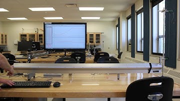 Experiment - Motion on a linear air track - Part 2