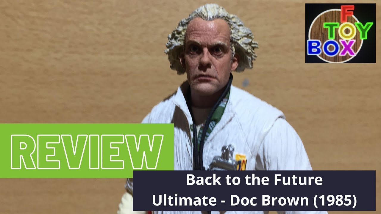 Neca Back To The Future Ultimate Doc Brown – 18 Cm Actionfigur Aus Dem Jahr 1985