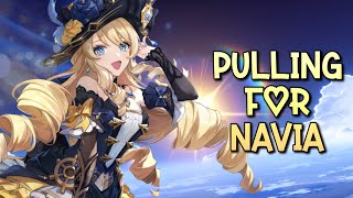 Pulling For Navia Genshin Impact