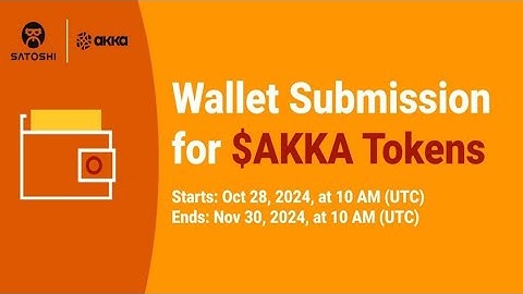 AKKA Token Airdrop Wallet Submission in Satoshi app ! EvM Address ! Satoshi App new update Today