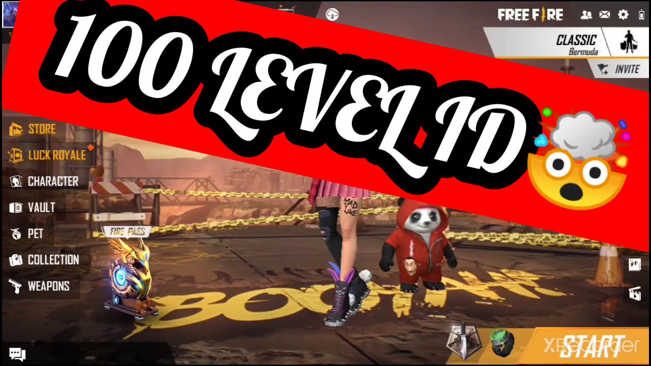 Level Id 🤯🤯TOP 10 HIGEST LEVEL ID 🤯🤯 - YouTube