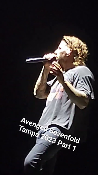 Avenged Sevenfold Biggest Tampa show ever September 17th, 2023 Part 1