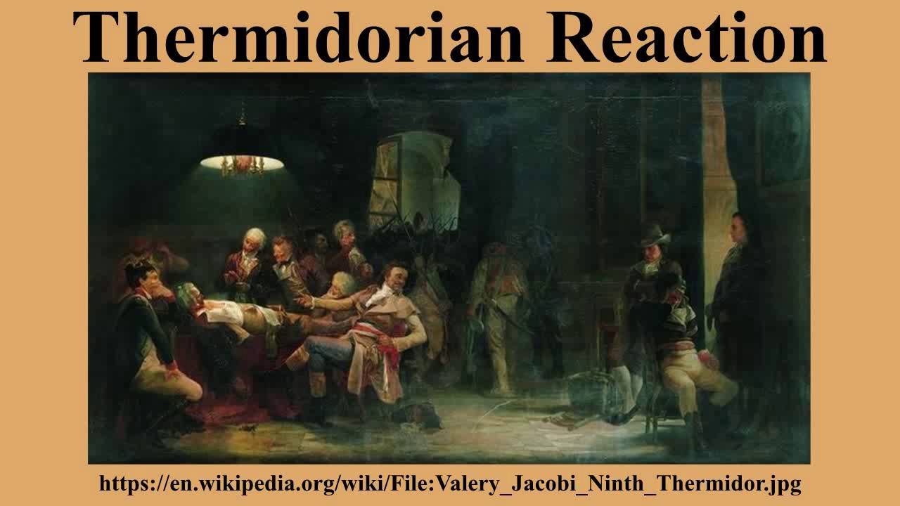 Thermidorian Reaction