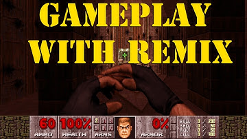 Running from Vile (Doom II first map remix) with gameplay