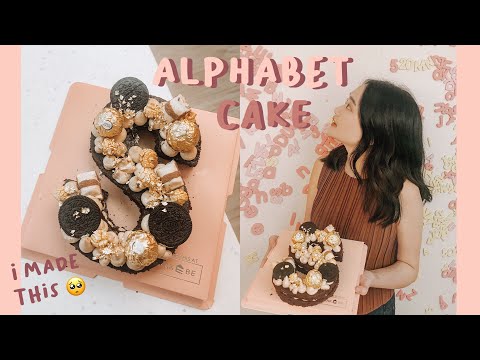 Letter and Number Cakes – Elegant Impressions Bakery