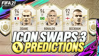 FIFA 21 ICON SWAPS 3 PREDICTIONS??! | RELEASE DATE PROMO | w/ ZIDANE, BECKHAM RONALDO ULTIMATE TEAM