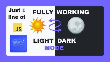 🚀 Fully Working Theme Toggle Button Using 1 Line of JS | CodingClash | #themetoggle #codingclash