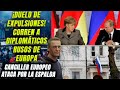 ¡Duelo de expulsiones! Corren a diplomáticos rusos de Europa. Borrel ataca a Putin por la espalda.