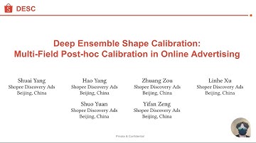 KDD 2024 - Deep Ensemble Shape Calibration