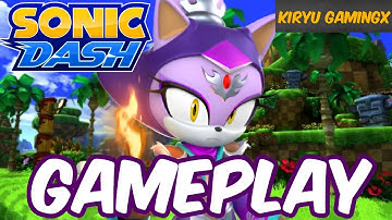 Sonic Dash - Pyromancer Blaze Gameplay!