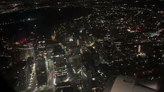 Approach and Landing at Washington Reagan National Airport (DCA) - 4/17/2024