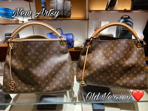 LOUIS VUITTON THEN VS. NOW. LOUIS VUITTON PRODUCT COMPARISON. VINTAGE VS.  NEW. 