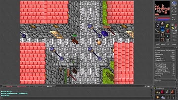 Tibia [7.3] Level 122 sorcerer killing Red Skull