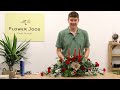 How To Make A Christmas Dining Table Arrangement