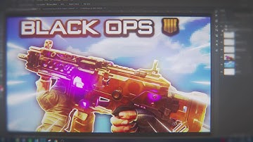 ✨✍️ Thumbnail Black Ops 4 New camo - Speed art ✍️✨