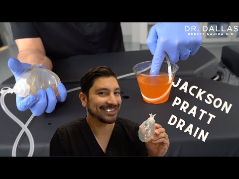 How to Empty Your Drain After Surgery! with Dr. Dallas and Jackson Pratt Drain