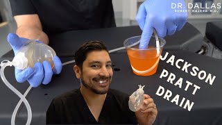 How to Empty Your Drain After Surgery! with Dr. Dallas and Jackson Pratt Drain