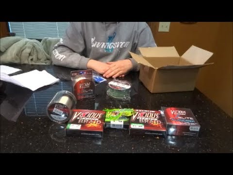 Vicious Fishing Line Unboxing & The Runcl Digital Scale Review