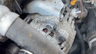 2008 Nissan Altima 2.5 replace alternator